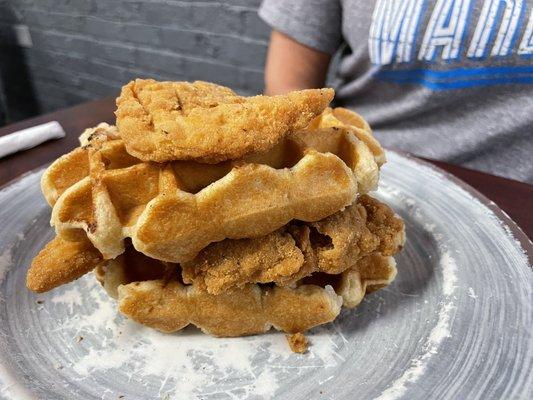 Chicken-n-waffles