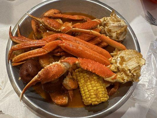 Crab legs & shrimp