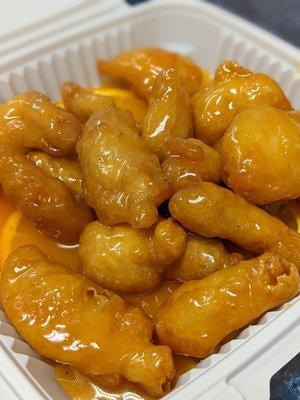 Orange chicken