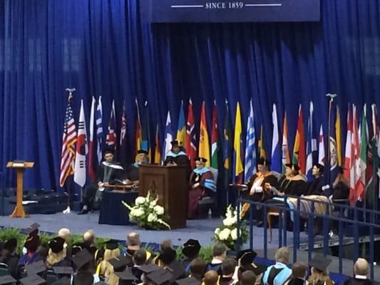 May 2016 Commencement Address given byDr. Annie P. Wimbishi (Class of '81)