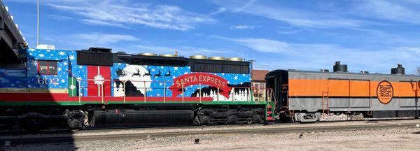 Train at Santa Fe Depot