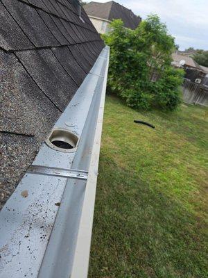 Gutter installation