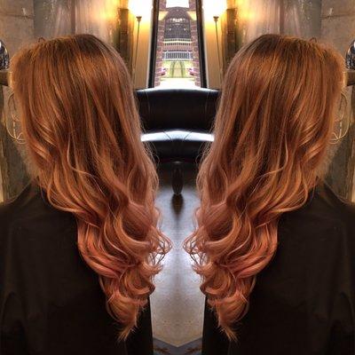 Pretty pink ombré by Jasmine