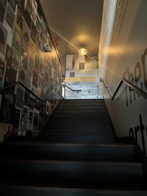 Stairway Up to Lounge