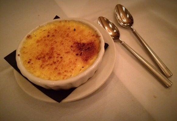 Creme brûlée.