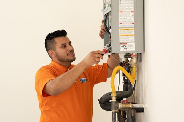 Tankless water heater Installation's! Call today for a free estimate!