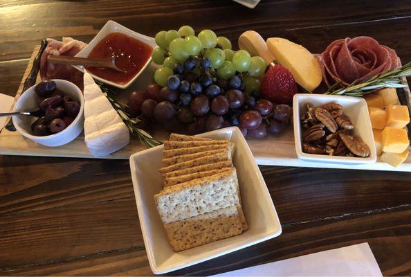 Wonderful charcuterie board!