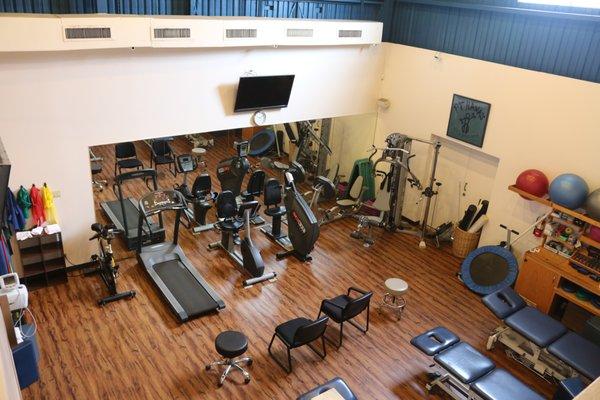 Main gym space