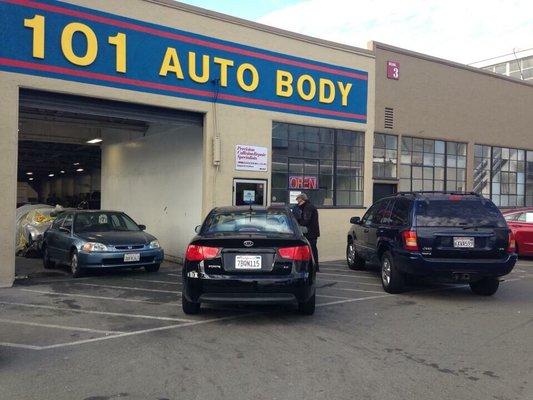 101 Auto Body:  Store front