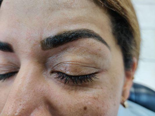 Eyebrow Tinting