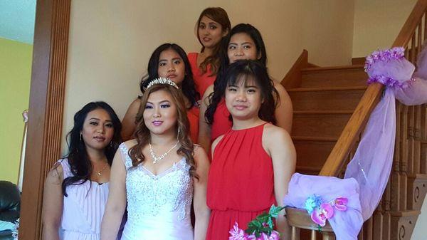 Wedding makeup & hairstyle by HSB!