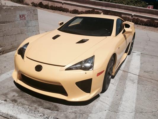 Lexus LFA 
Outside detail!