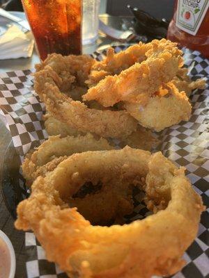 The best Onion Rings I've ever had.....