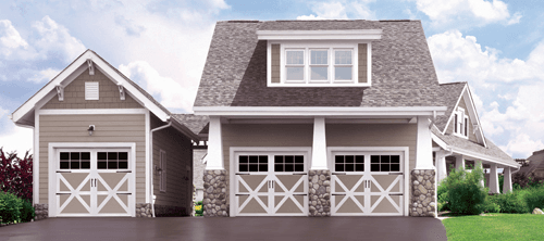 Carriage House Steel
Traditional garage doors to suit your home's character