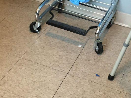 Filthy floors ICU