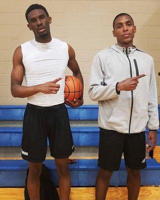 Jarrett & Jamael, two college athletes