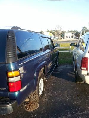 This is the 2005 Chevy Suburban I purchased. Thank you Matt & Dean