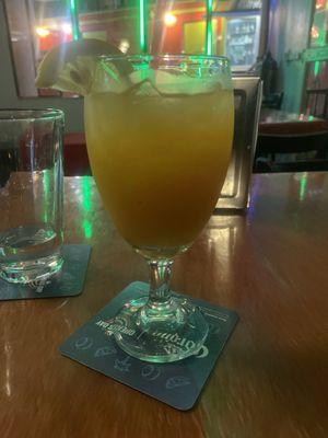 Tequila mango lemonade