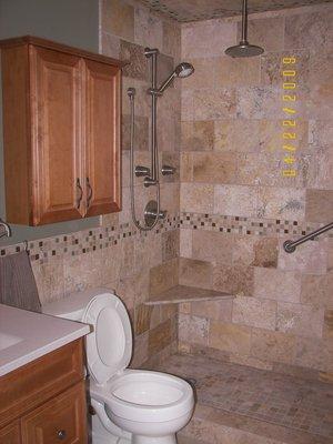 Custom Shower in Small Bath