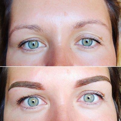 Ombre brows