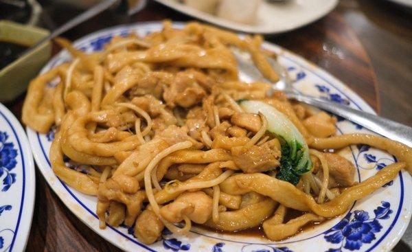 Chicken Chow Mein with Handmade Noodles