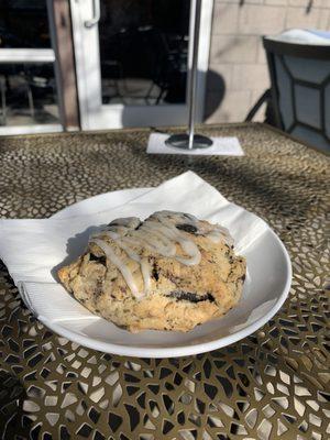 Cookies and cream scone