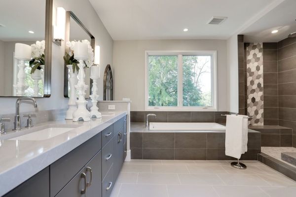 Owners modern bathroom