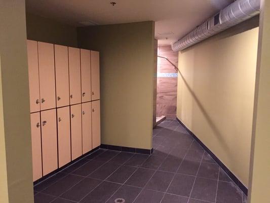 YogaBody locker room