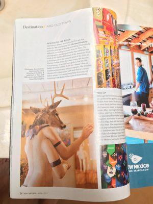 Ghostwolf in New Mexico Magazine