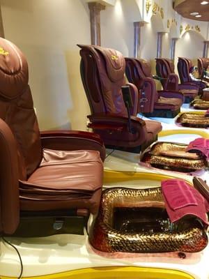 Pedi chairs