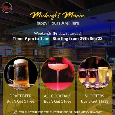 Happy hours