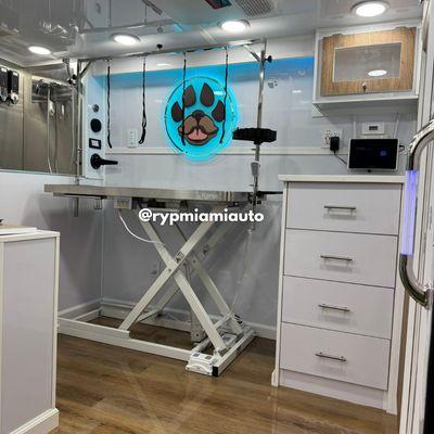 Mobile Pet grooming conversion