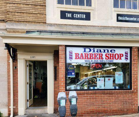 Diane's Barbershop, formerly Camillo's.