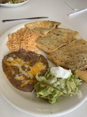 Carne asada quesadilla