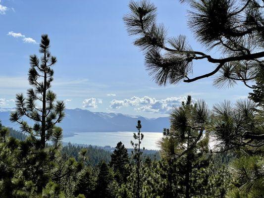 View of Lake Tahoe, looking west, from Worldmark #1 Lake Tahoe.