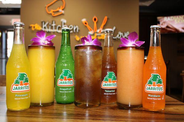 jarritos, juices