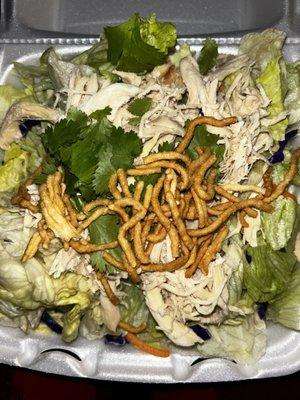 Oriental chicken salad