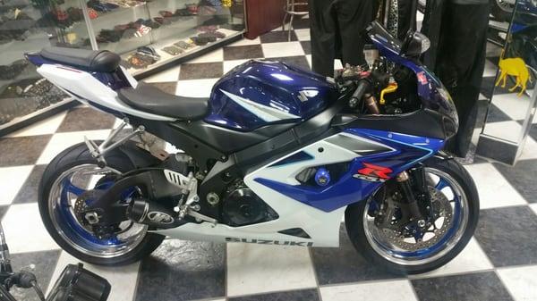 My GSX-R that they sold for me.