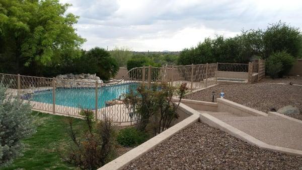 Custom Pool Fencing