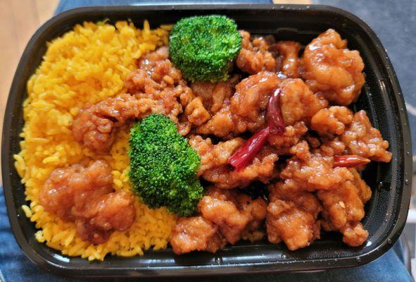 Orange Chicken Combo Plate