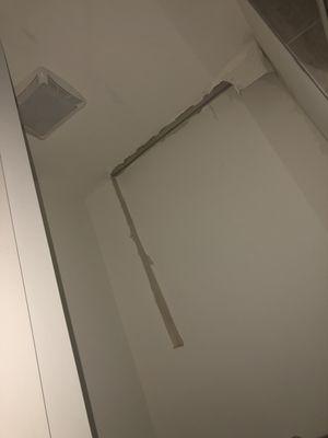 Bathroom ceiling leak