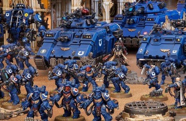 Space Marines. About $500 worth.