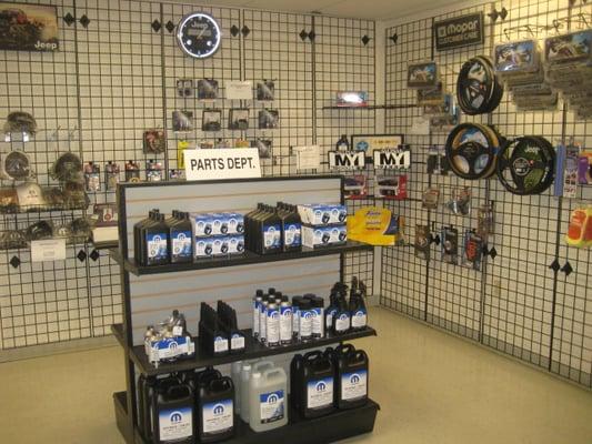 Check our Parts Dept to see what we have to spice up your vehicle too!