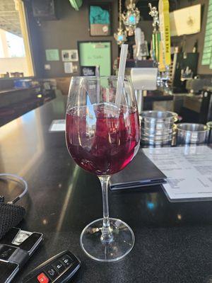 Bubbly sangria