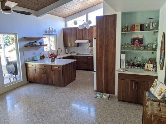 Kitchen remodel and bar area