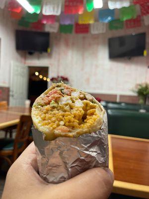 Super Shrimp Burrito