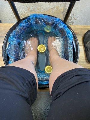 Much needed pedi