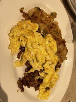 Corned Beef Hash & Eggs