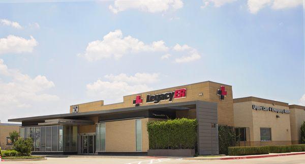 Legacy ER & Urgent Care pioneered the ER & Urgent Care concept in 2008 on Legacy Dr in Frisco.  Now over 72,000 patients a year visit.