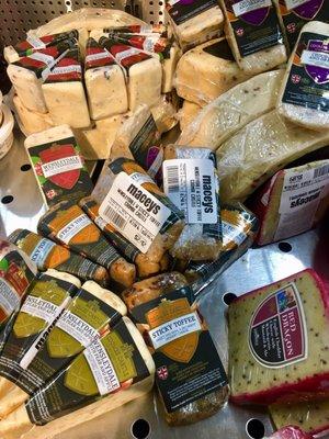 Coombe Castle cheeses in fun flavors